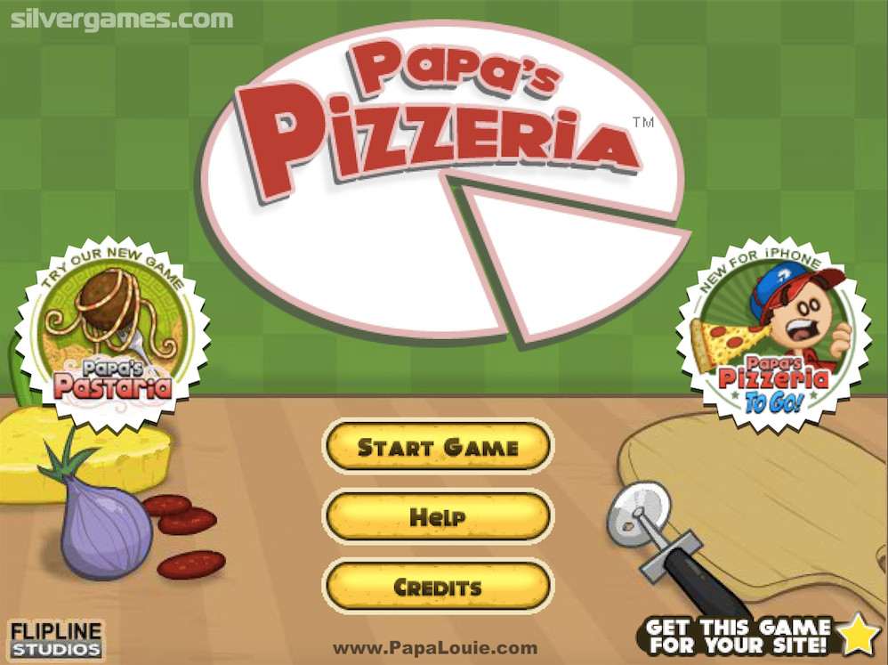 Papa's Pizzeria Game Download for PC