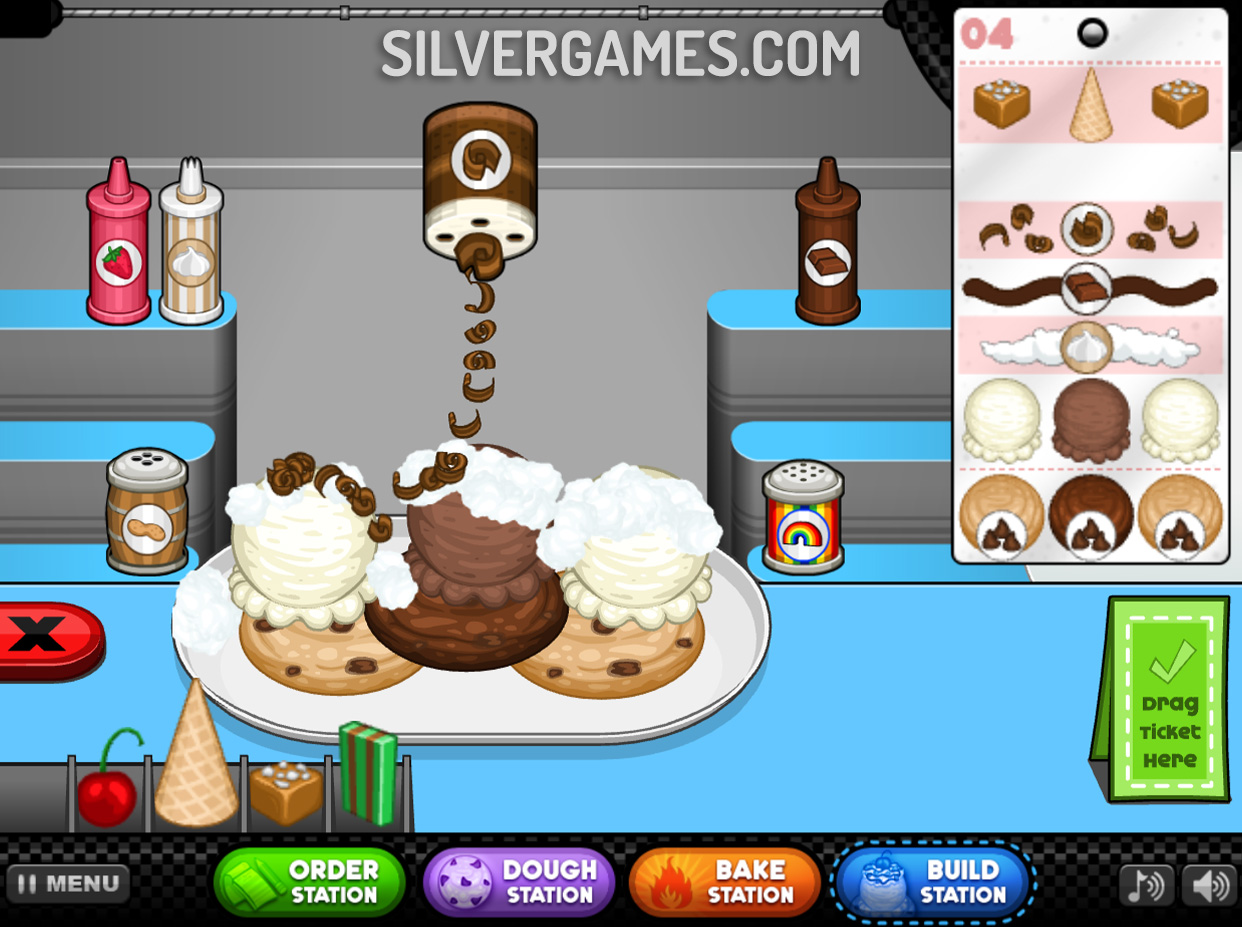 Papa s Scooperia Graj Online Na SilverGames 