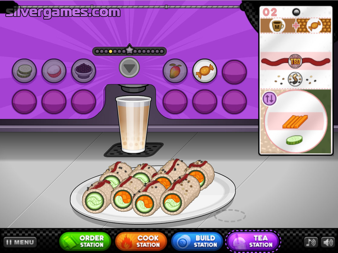 Papa's Sushiria - Online Game - Play for Free