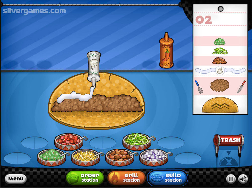 Papa's Taco Mia! - Jogue Online em SilverGames 🕹️