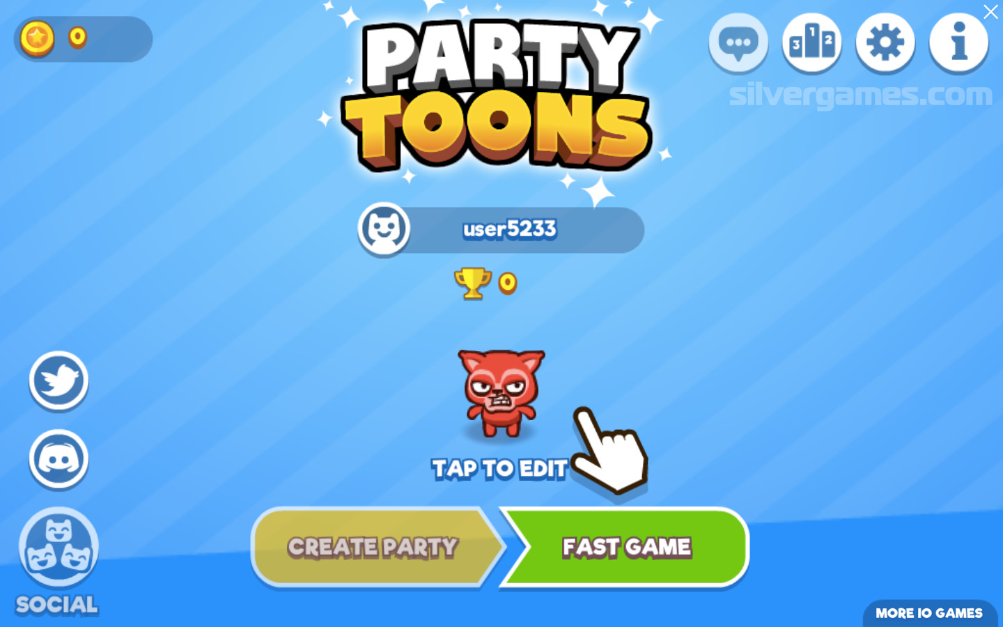 PartyToons.io - Play Online on SilverGames 🕹️