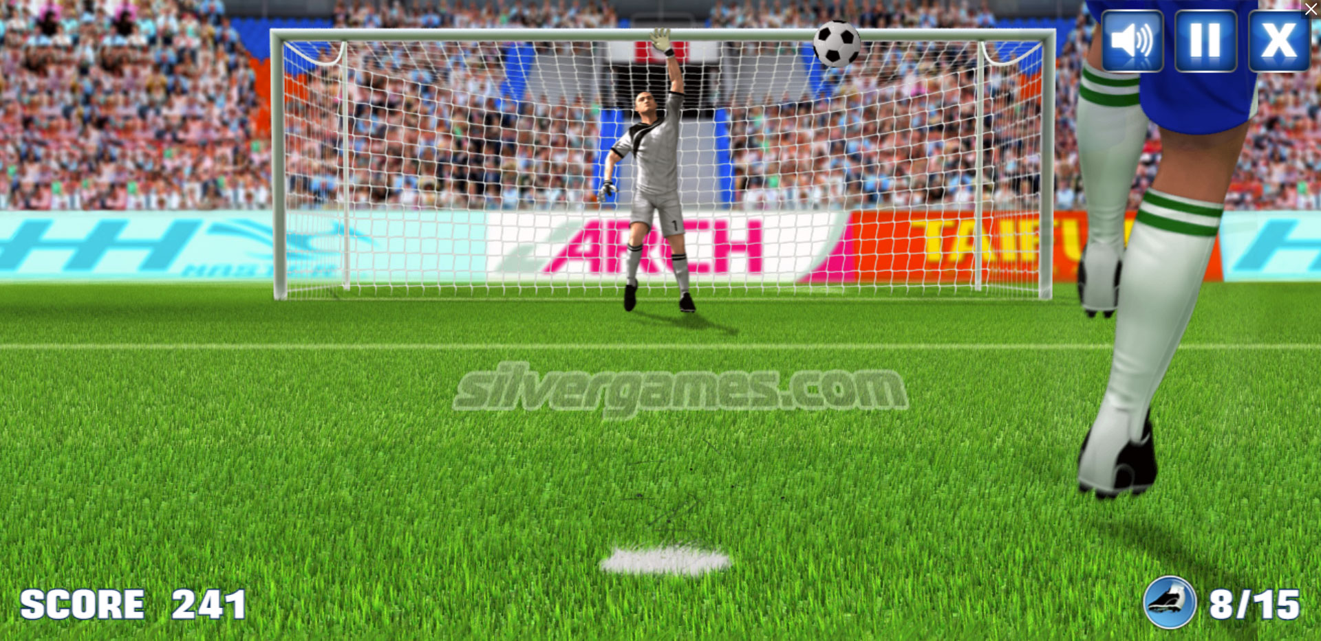 Penalty Kicks - Играйте Онлайн на SilverGames 🕹️