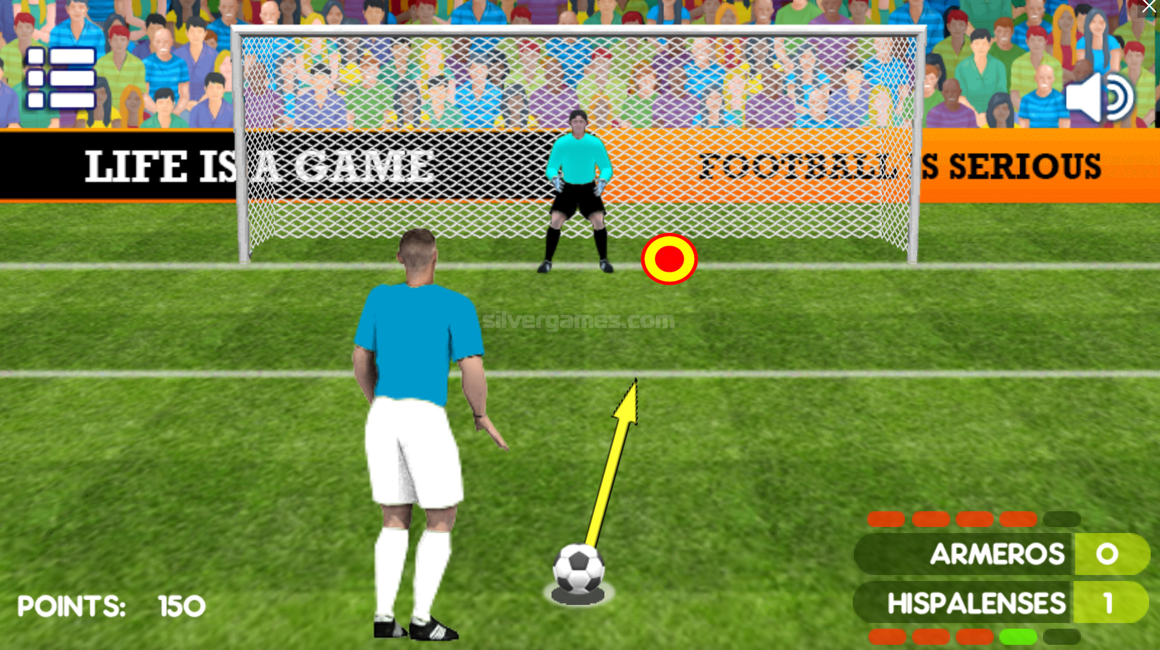 Jogo Penalty Shooters 2 no Joguix