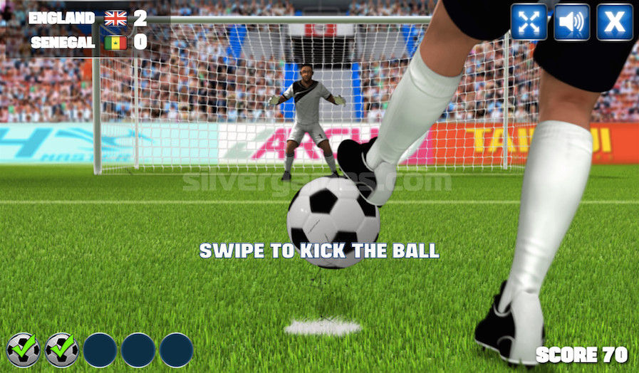 Penalty Shooters - Jogue Online em SilverGames 🕹