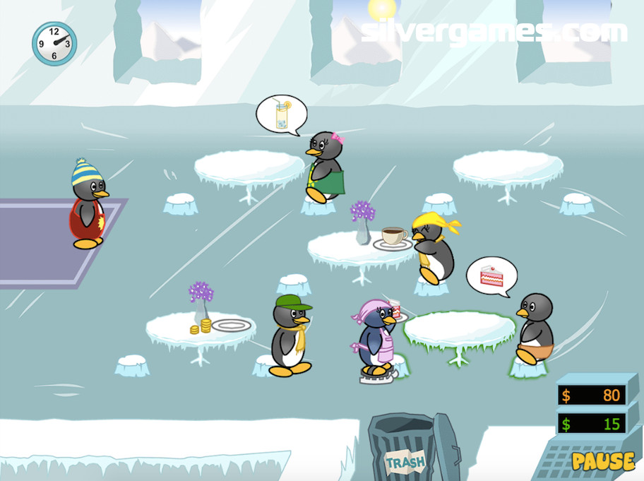 Penguin Diner 2 - Walkthrough, comments and more Free Web Games at