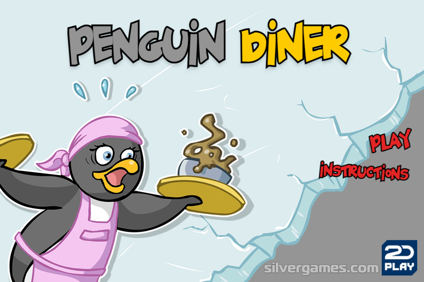 Penguin Diner - Играйте Онлайн на SilverGames 🕹️