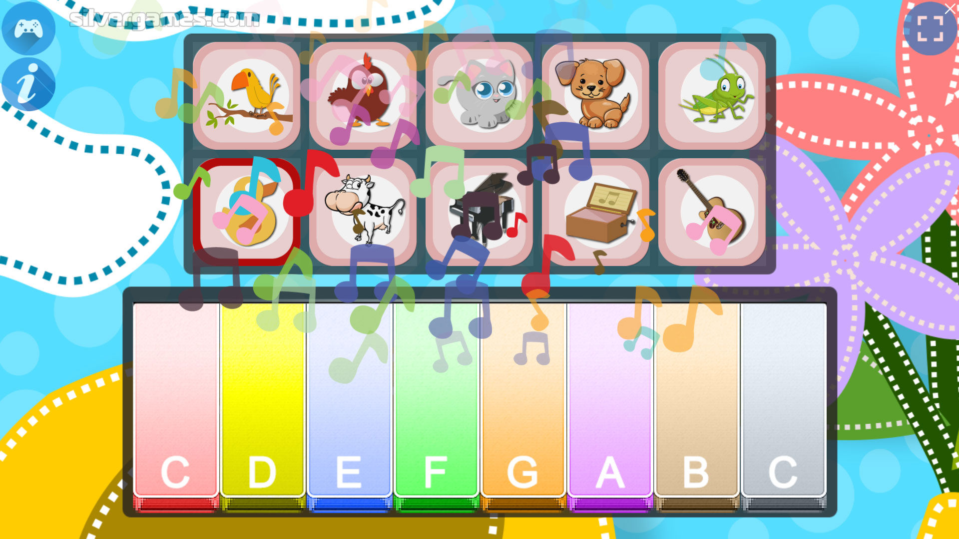 Piano For Kids - Play Online on SilverGames 🕹️