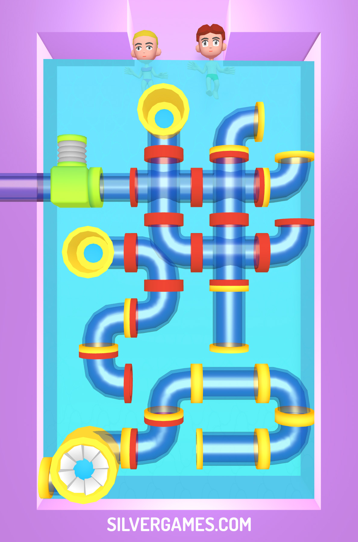 Pipe Puzzle Play Online On SilverGames 