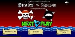 Pirates Contre Ninjas: Menu