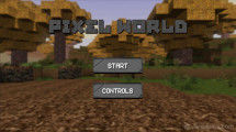 Pixel World: Menu