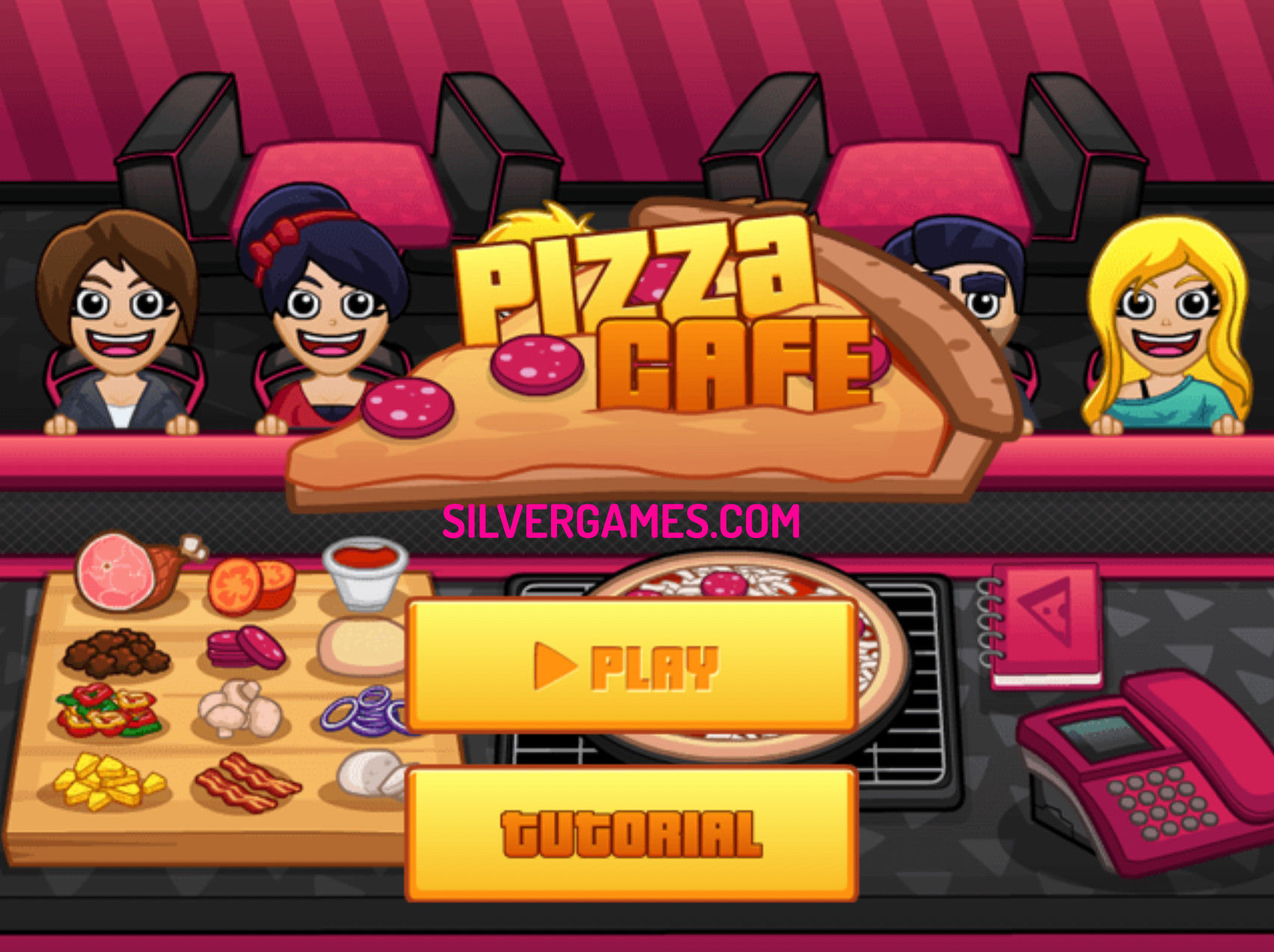 Pizza Café - Jogo Gratuito Online