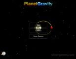 Гравитација Планете: Menu