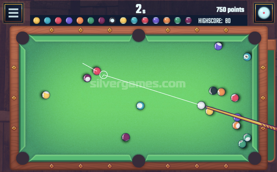 3D Pool - Jogue Online em SilverGames 🕹️