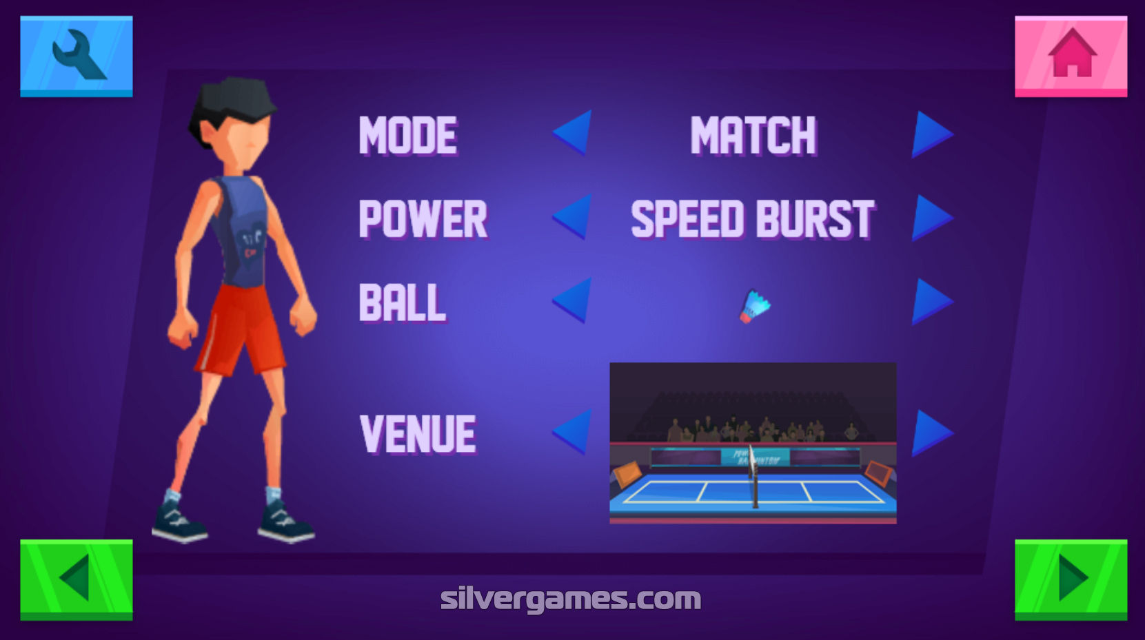 Sports Heads: Tennis Open - Play Online on SilverGames 🕹️