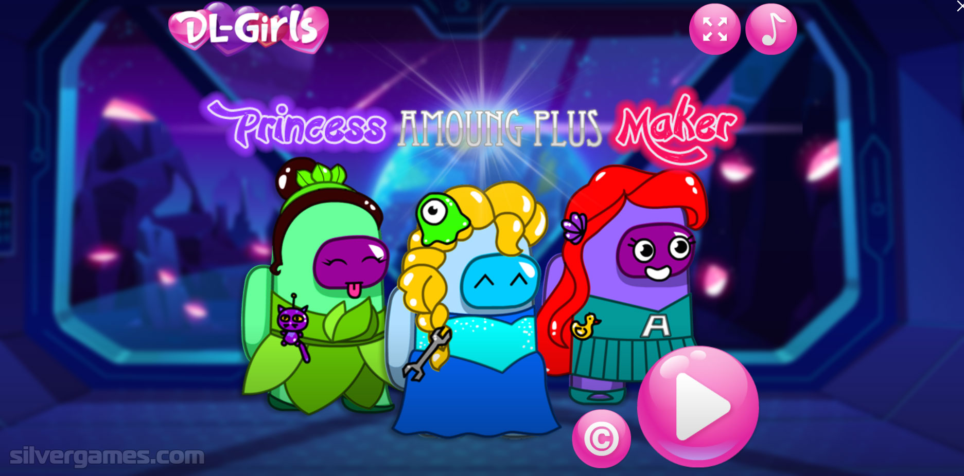 Princess Among Us - Играйте Онлайн на SilverGames 🕹️