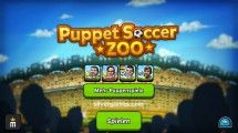 Puppet Soccer Zoo: Menu