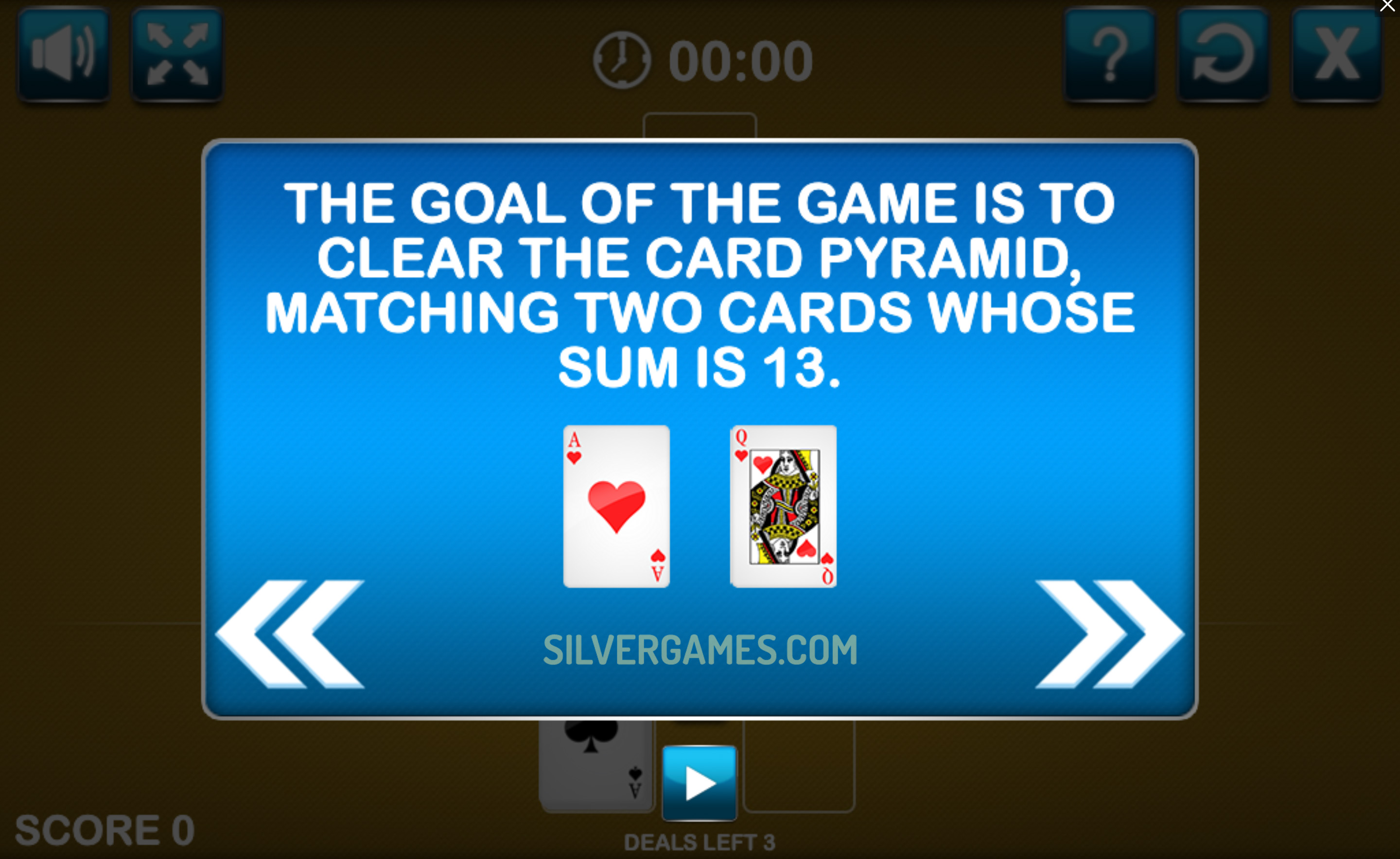 Play Microsoft Pyramid Solitaire 🕹️ Game for Free at !