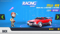 Racing Rocket: Car Selection