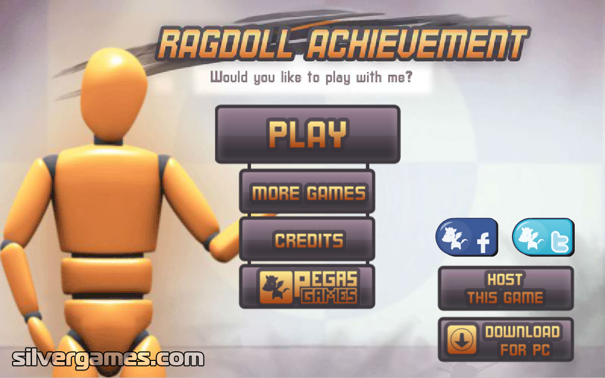 Ragdoll Achievement - Играйте Онлайн на SilverGames 🕹️