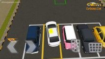 Realistisch Parkeren: Gameplay Parking White Car