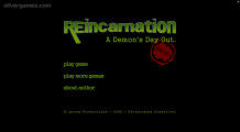 Reincarnation: Menu