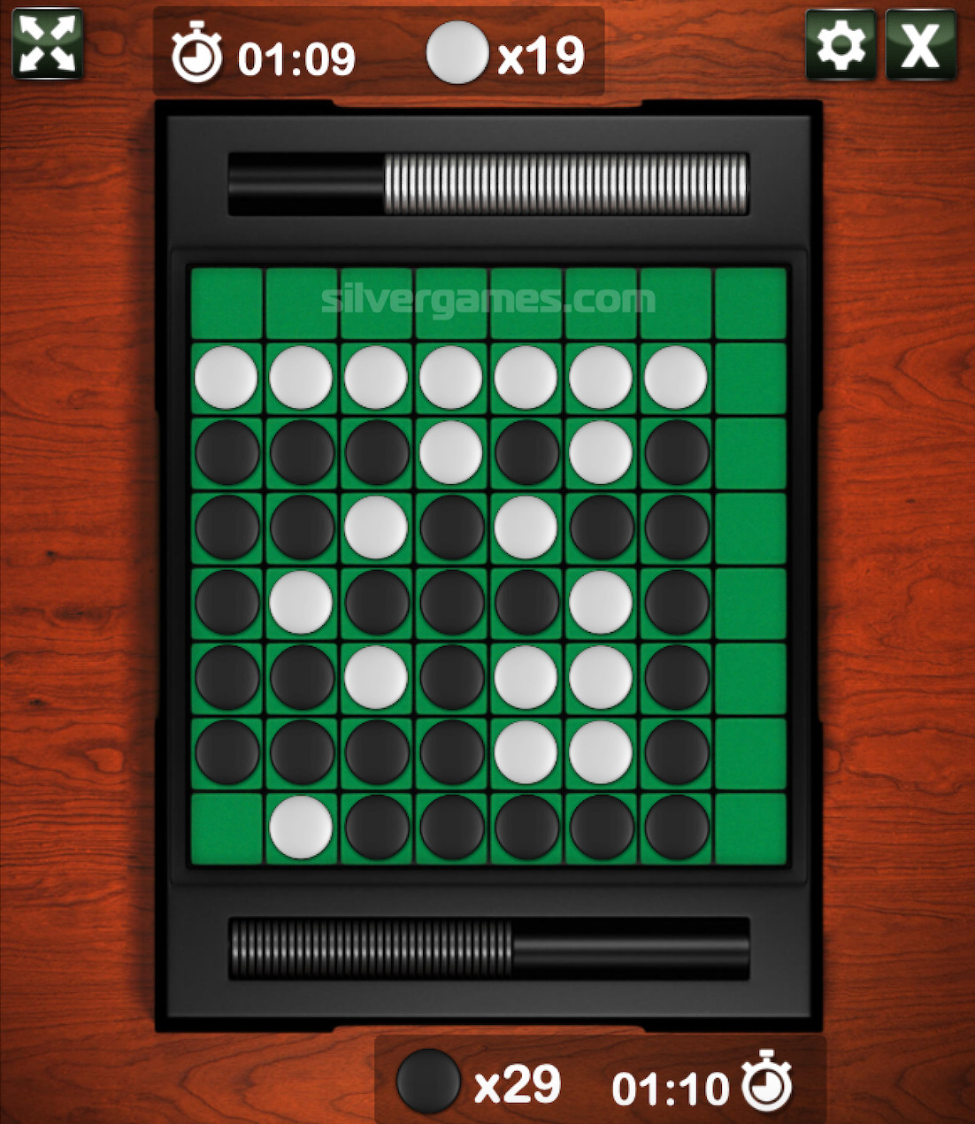 Reversi 2 jogadores - Jogue Online em SilverGames 🕹️