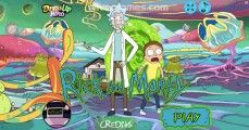 Rick And Morty Dress Up: Menu
