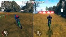 Riders Downhill Racing: Split Screen