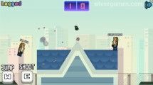 Rooftop Shooter: Gameplay Duell