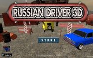 Russischer Fahrer 3D: Menu