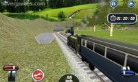Simulateur De Train Russe: Gameplay Train Simulator