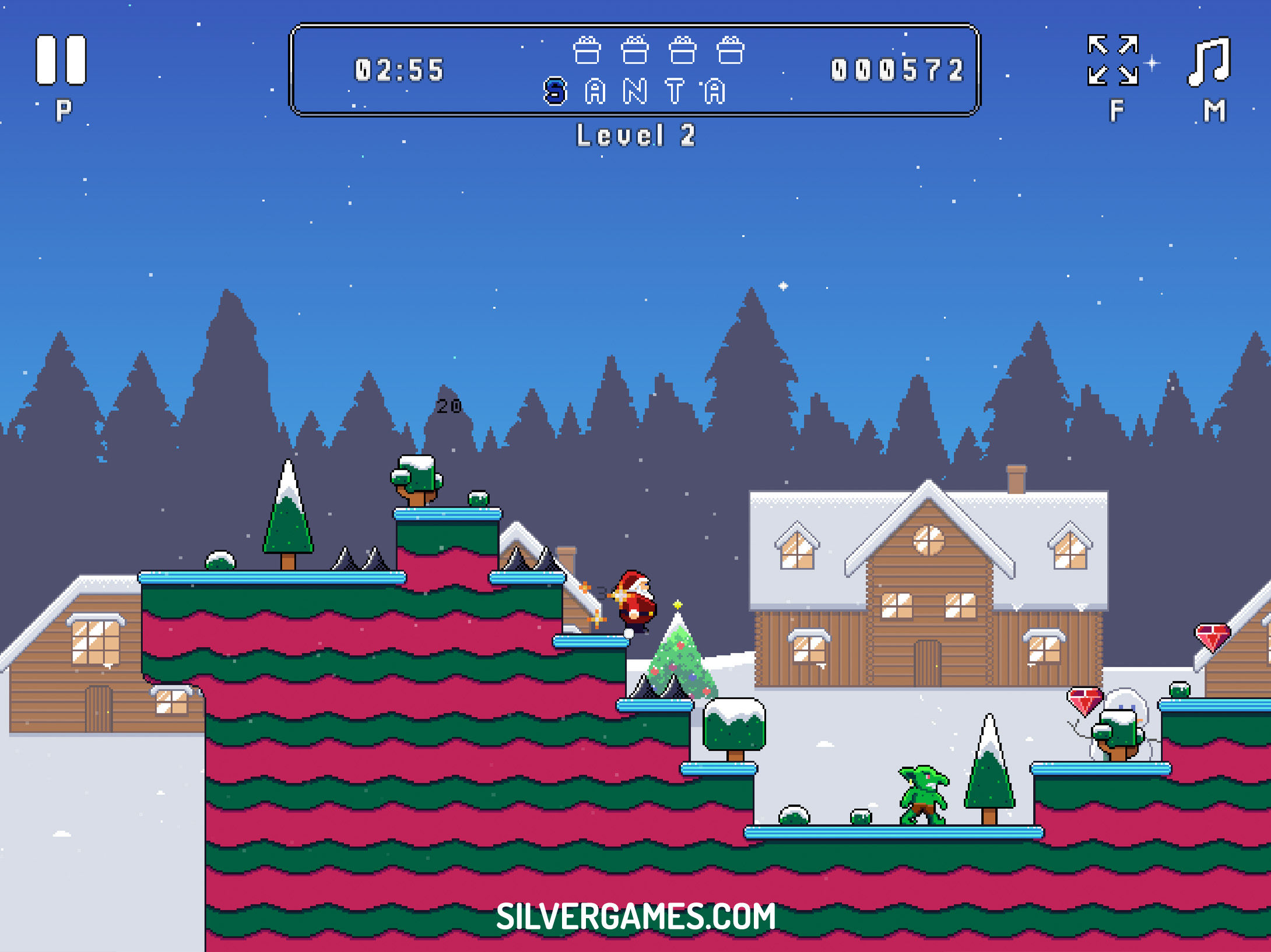 Santa Claus Adventure 2 Jogue Agora Online Gratuitamente Y8.com