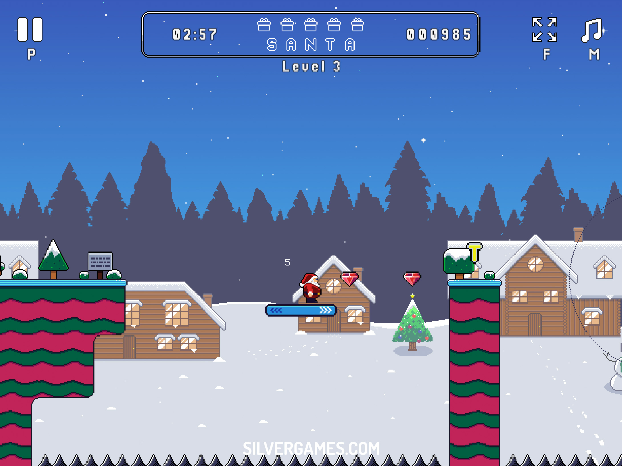 Jogo · Lançador de Papai Noel · Jogar Online Grátis