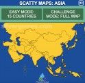 Scatty Maps Asia: Menu