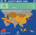 Scatty Maps Asia: World Countries