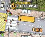 Licencia De Autobús Escolar: Bus Parking