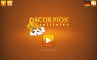 Solitario Scorpion: Menu