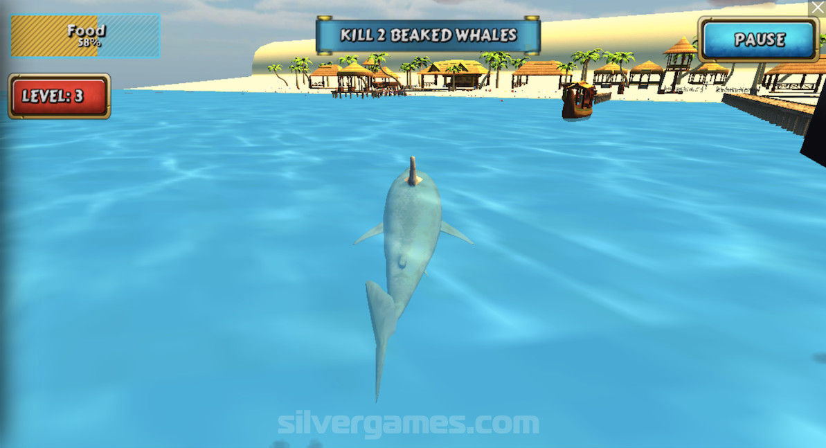 Shark Attack - Play Online on SilverGames 🕹️