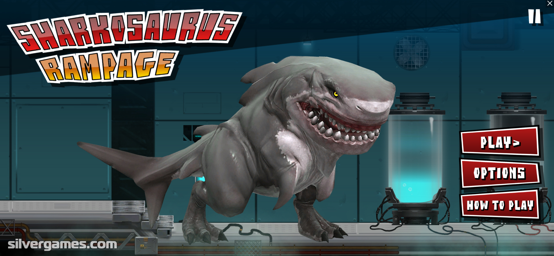 Sharkosaurus Rampage - Play Online on Snokido