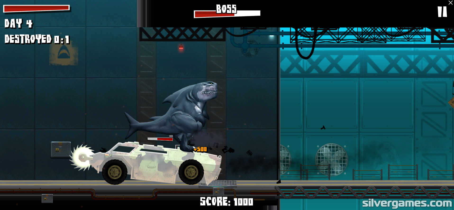 Sharkosaurus Rampage em Jogos na Internet