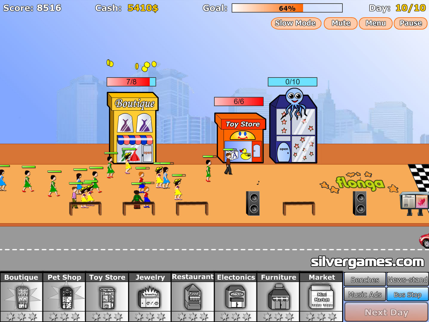 SHOPPING STREET free online game on