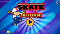 Skate Rush Challenge: Menu