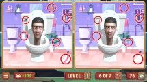 Skibidi Toilet: Find The Difference: Toilet Puzzle