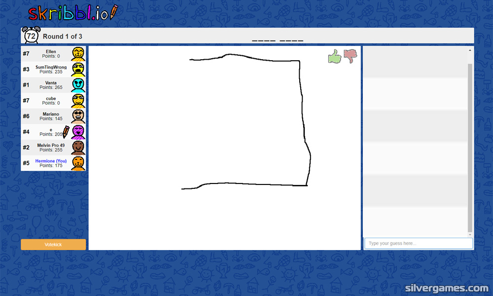 Play Scribble Skribbl io - Guess It Online for Free on PC & Mobile