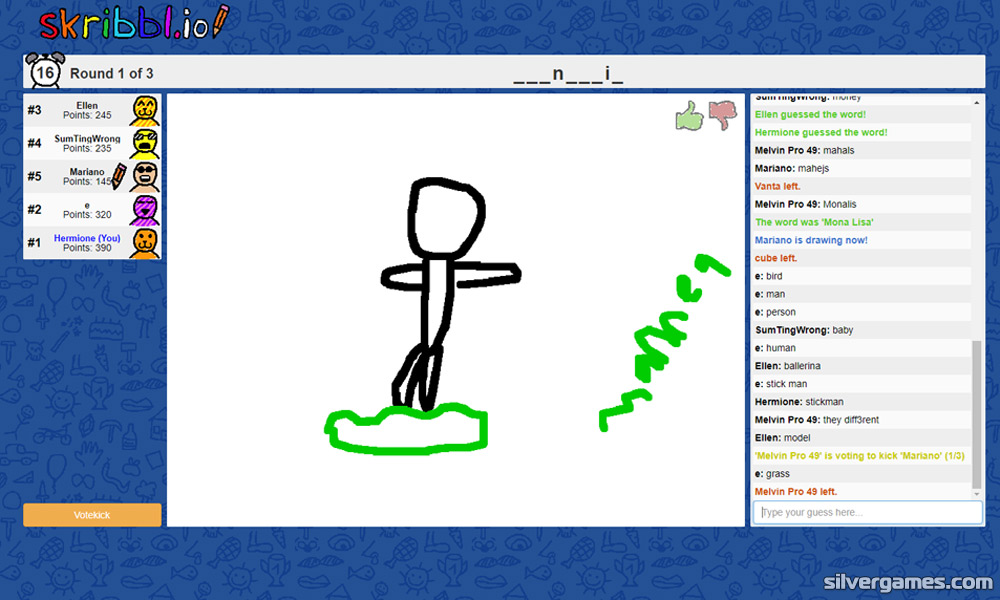 skribbl - Free Multiplayer Drawing & Guessing Game