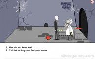 Slenderman Saw Game: Dialogue Point And Click Scientist