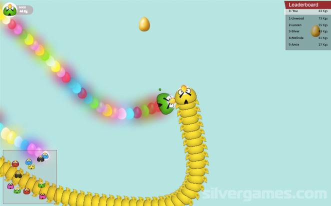 Angry Slither Worm — Play for free at