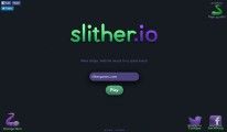 Slither.io: Start Screen