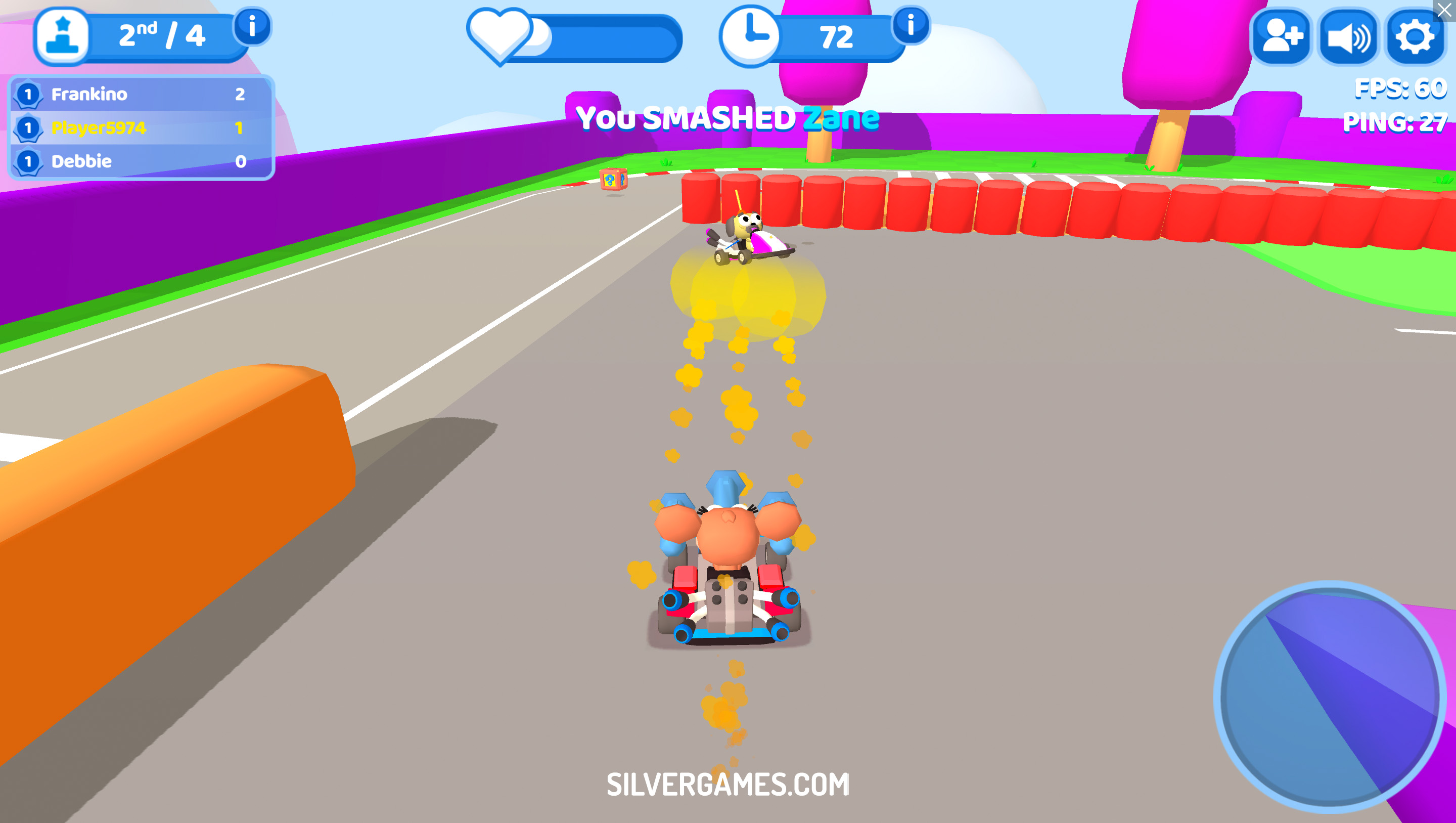 Smash Karts Pelaa Verkossa SilverGamesissa Smash Karts Pelaa Verkossa SilverGamesissa