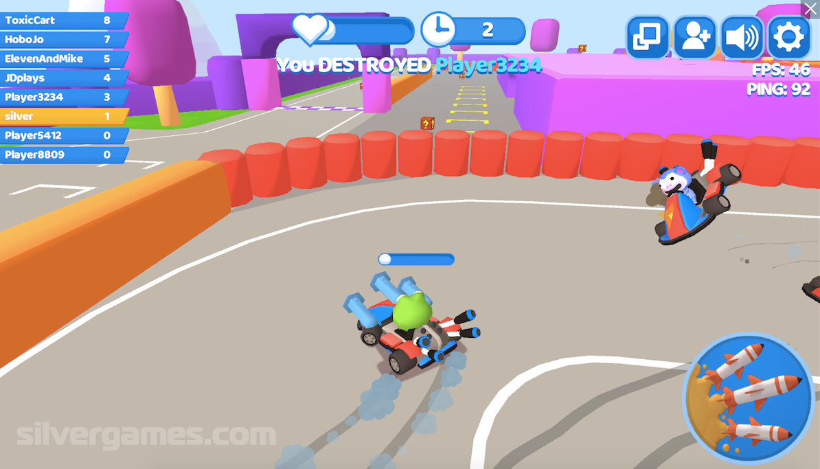 Smash Karts .io em Jogos na Internet